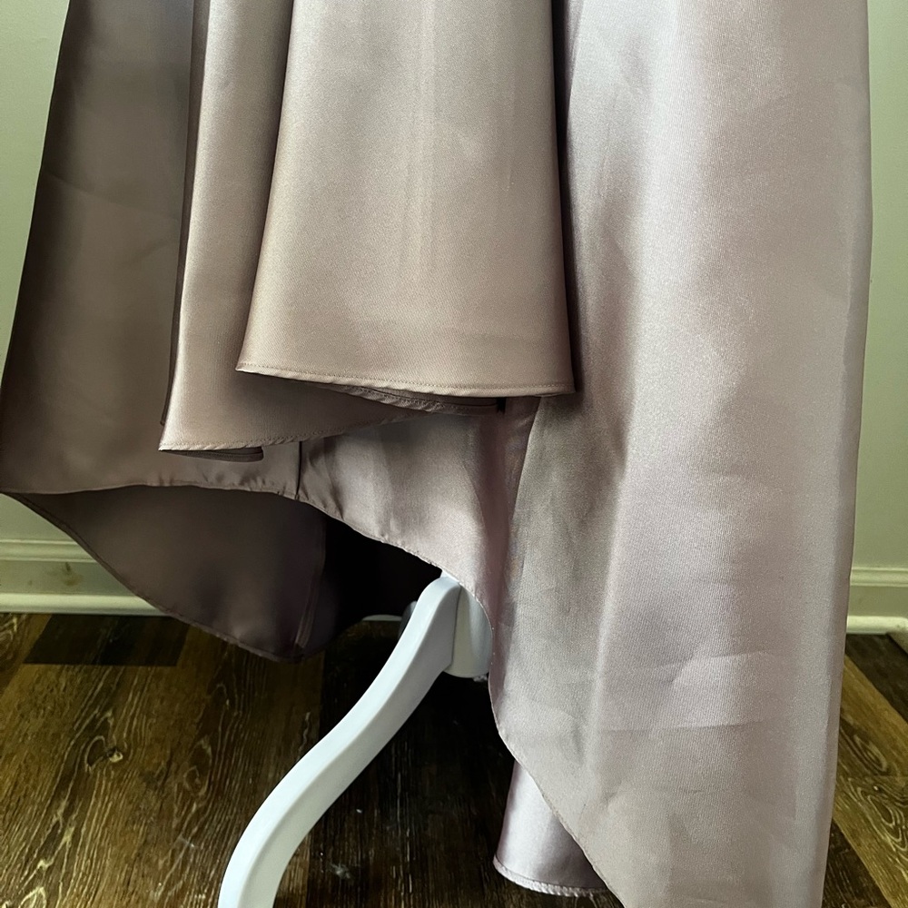 R&M Richards Mauve High Low Dress - Picture 4 of 6